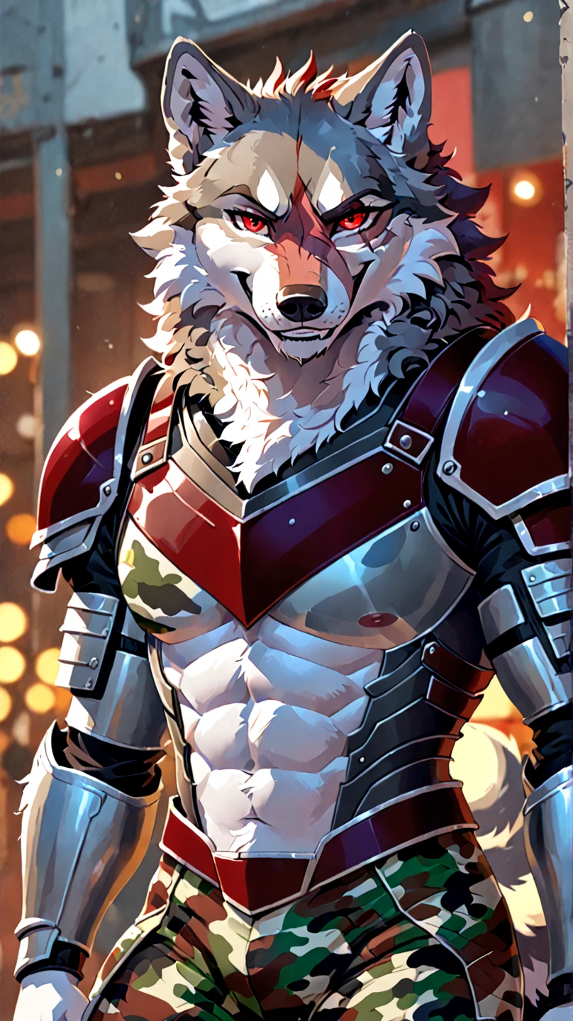 Muscle cute furry