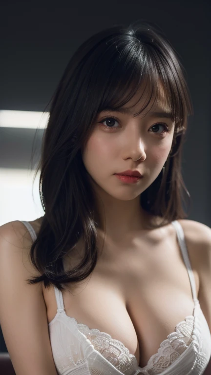 Wearing a swimsuit, (photo Realistic:1.4), (hyper Realistic:1.4), (Realistic:1.3),, (Smoother lighting:1.05), (Improving the lighting quality of movies:0.9), 32K,, One girl,20 year old girl, Realistic lighting, Backlight, Light on the face, Ray-tracing, (Bright light:1.2), (Improvement of quality:1.4),, (Highest Quality Real Texture Skins:1.4), Detailed drawn eyes, Detailed painted face, Quality Eyes,, (Tired, sleepy and satisfied:0.0), Face close-up, T-Shirts,, (Enhance the mood of your body line:1.1), (Enhances the beauty of skin texture:1.1)