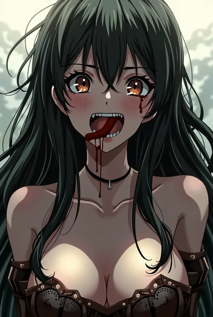 (mieruko:1.3), 1girl, scared, tears, sweat drips, yellow detailed eyes, long black hair, big eyes, (open mouth:0.1), detailed pupils, hdr shadows, bra, (((pain))), ((blood)), ((tortured)),  nsfw