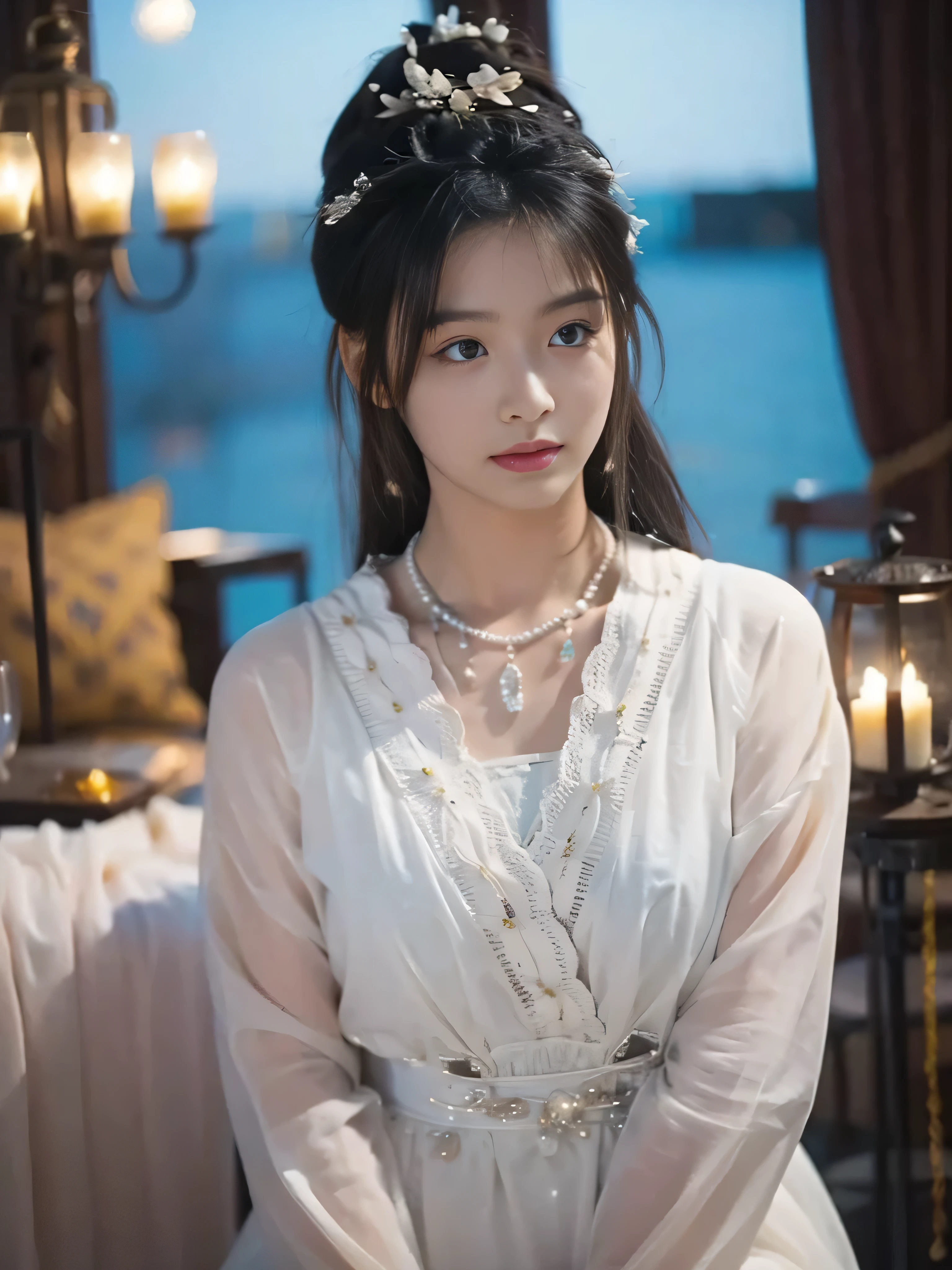   a pretty girl 