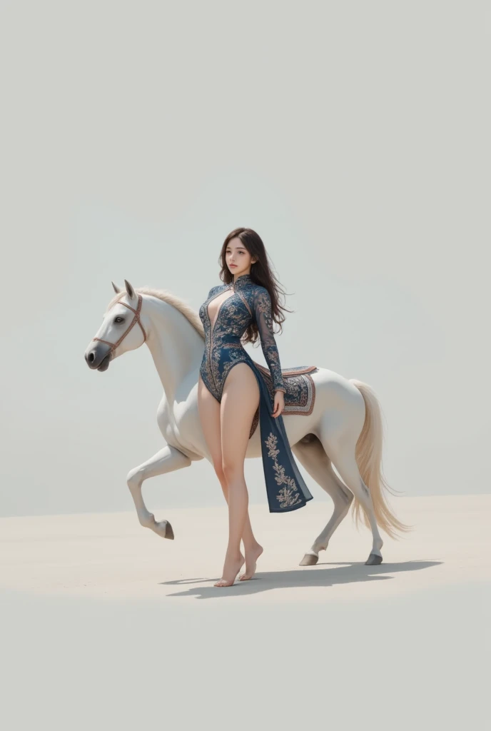 In the beautiful illustration of this super-grand scene,The ultra-distant lens shows us(More than eight distinctive and beautiful Centaur characters:2.7),Their personality、Distinctive and vivid features。from(A radiant, angelic, snow-white centaur from heaven:1.1),arrive(Nightmare-like fiery red centaur surrounded by flames:1.1)、再arrive(Green Centaur, the wind fairy dancing in the air:1.1)、再arrive有(One-horned blue centaur surrounded by lightning:1.1),arrive(A mechanical-style mecha Centaur shining with metallic light:1.1)、再arrive(A powerful dragon-shaped centaur wearing colorful dragon scale leather:1.1)、再arrive(A slender elven centaur that is graceful and agile:1.1)Gracefully wears a flower crown、arrive(Enchanting and charming Tiflin centaurs:1.1)、再arrive(A succubus centaur with an indescribably sexy feeling:1.1)。Each Centaur character fully demonstrates his unique style。The illustration uses advanced artistic techniques and tools,Use nesting、Weaving、Splicing、perspective、interlude、Montage and other artistic techniques,Divide the scene into sections by geometric arrangement,Each part corresponds to a role,from而更有效地利用了空间,Make eight centaurs exist in one picture at the same time,(The style tends to be grotesque、Hayao Miyazaki、Aesthetic、indescribable:3.3)。Through Midjourney's advanced brush tools、Color palette、Material packs和模型包、Texture tools,For each centaur, beautiful props are designed to increase racial characteristics、Clothing and physical features,Enhances the character's personality and visual appeal,(Stunning landscapes in illustrations,There are changing skies、rainbow、aurora、Stars and Moon,Incorporating iconic landmarks such as Mount Everest,and fireworks、Tranquil Lake、Natural and urban elements of waves and neon lights,Creates a magical atmosphere:1.5),Centaurs demonstrate their unique abilities and equipment in a variety of environments,This is true even in extreme alien landscapes。Use Midjourney's tools、Material packs、Texture tools、The color palette makes depicting details vivid and realistic,from复杂的发型和以及不同的种族特质、Body、Appearance features、服装arrive真实的纹理,Greatly improved the realism of the Centaurs and their surroundings,The fusion of multiple art styles adds dynamism to the character's movement at all angles,The overall visual experience is further enriched。The final illustration was described as a "masterpiece",It has the characteristics of "best quality" and "realistic",The details put into the creative process are shown、Level of creativity and craftsmanship。 hdr,(Reality,Masterpiece quality,Best quality)