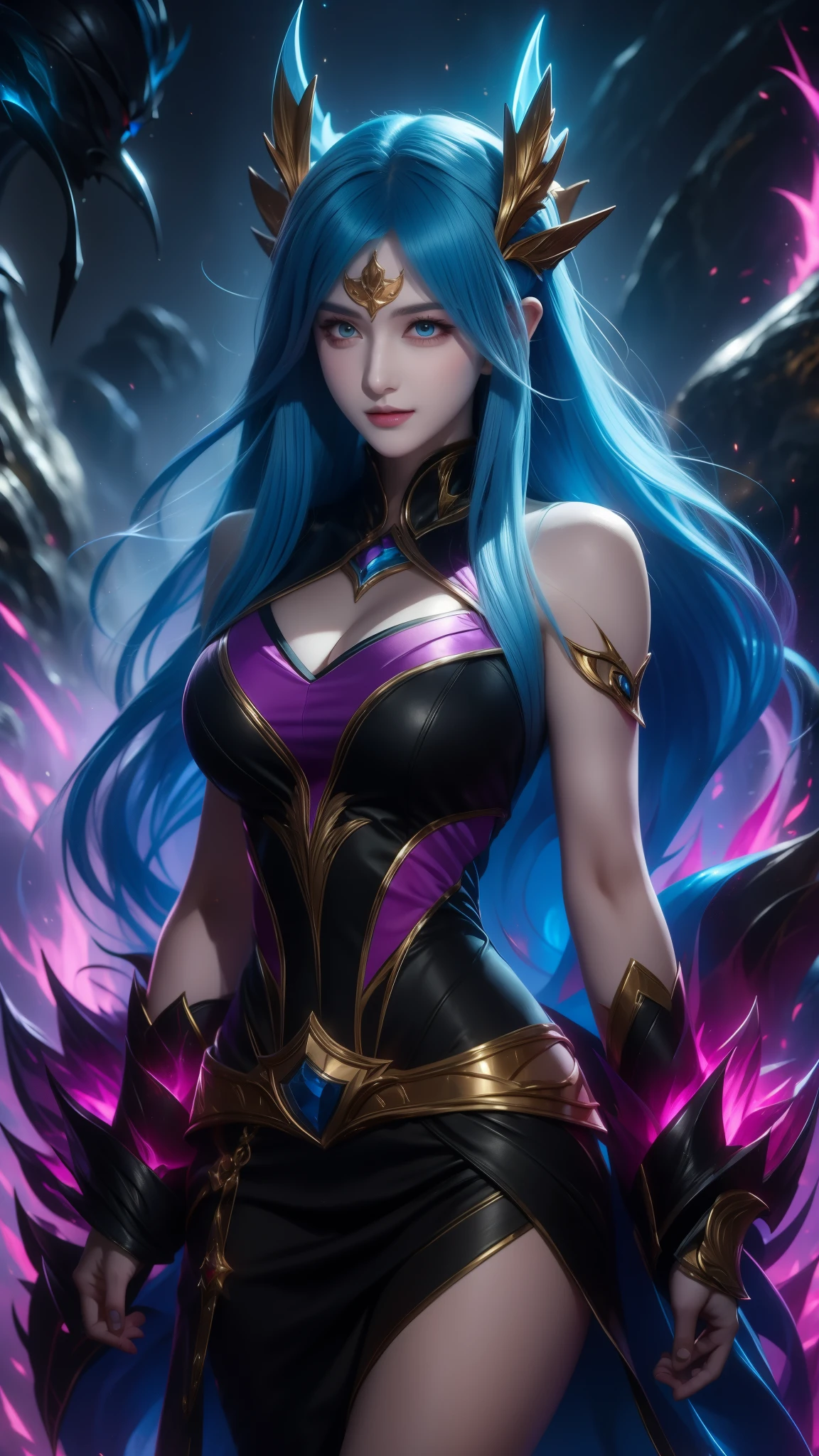 Sona's character in the game League of Legends