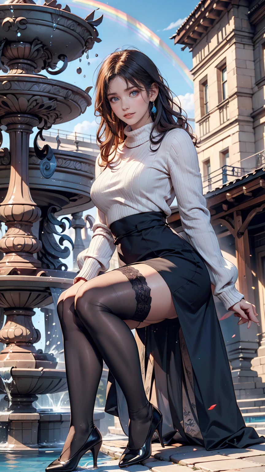 Around 30 years old, (Elegant and well-proportioned body shape), (high heels), (bob hair), (garter stocking with anklet), (spread your legs), wince,(orgasm:1.5),waiting for tongue,(Delicate and elegant light makeup), Delicate and beautiful fair skin, Detailed facial description with double beautiful eyes, Gentle eyes that shine with youth and innocence, Expressing the amazing beauty of youth, Adorable Japan Woman, A beautiful portrait that captures her enchanting charm. (8k, highest quality, masterpiece: 1.2), (Realistic and photorealistic: 1.37), (to office)