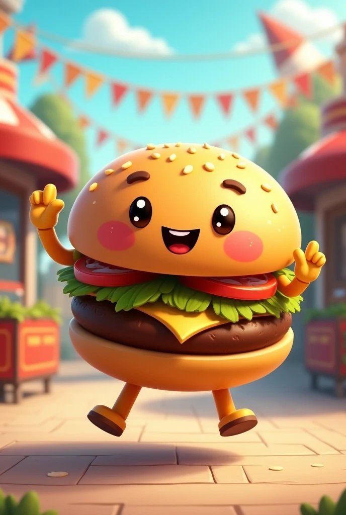 Burger characters
