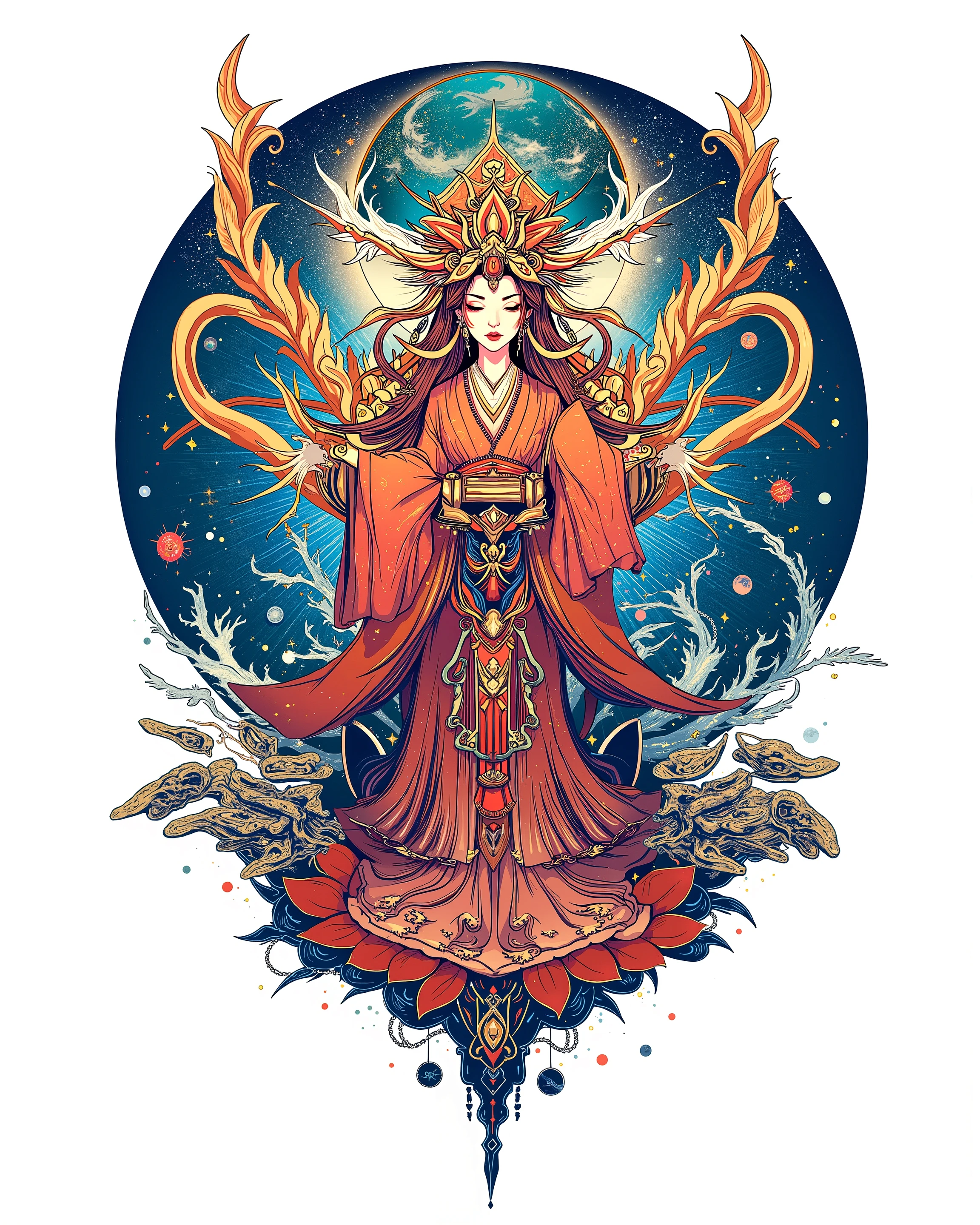 big logo 、Love and harmony、 beautiful universe、Earth、 particle、flow、 sophisticated design that corrects joints 、 SIMPLE 、sense of cleanliness、Use the entire screen、Japanese God、
