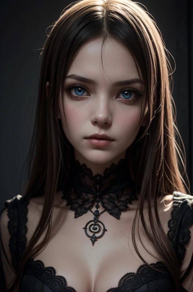  (gothic art), blue rese , seamless,Elegant and refined eyes,  Highly detailed face, Detailed eyes, beautiful long eyelashes, complicated details, Award-winning digital art, movie light, Amazing color, realistic, 8K, Masterpiece,gothic art 