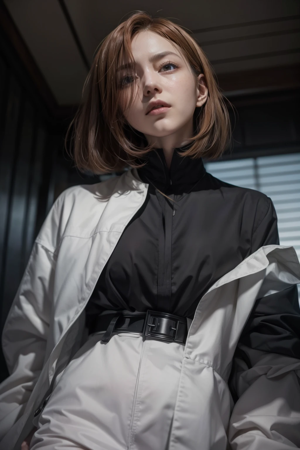 、4K、 masterpiece 、olho extremely detailed, extremely detailed、 a girl in 、 alone、nobara、 Jujutsu Kaisen、 short hair