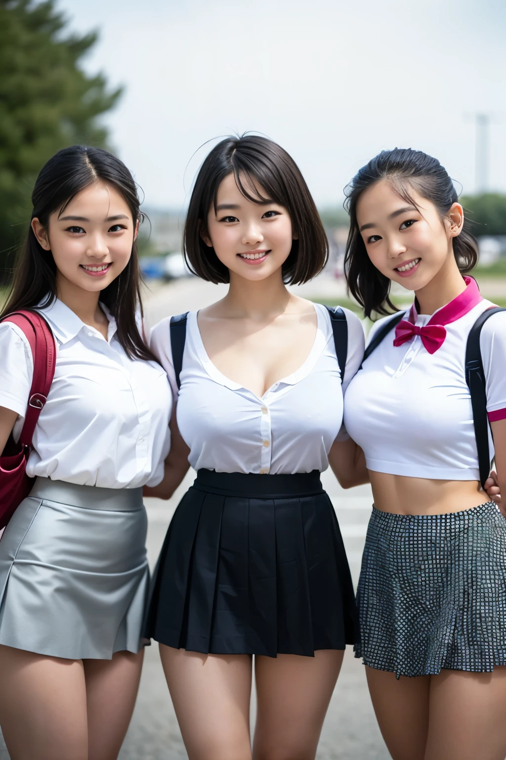 A group of 10 female students standing in a row、stroller、Red spreads her legs wide、I can see her panties、Very detailed、masterpiece、Highest quality、garden、Main Street、Short Hair、Ultra-high resolution energy A、8K high resolution、Photogenic transparency、Detailed Eyes、Gradation、Perfect anatomical body proportions ,hard disk、nffsw、(Nikon Z9 80mm Lens , Tabletop、Model standing、Lace Material: White panties、Blue Skirt、A little sexy lingerie、White tight t-shirt、ドレスは白いLace Materialで作られています、(((Please show me all my underwear)))、(((Skirts are definitely worn)))、(((Lift the hem of a skirt)))、Panty Focus、Too bright natural light、sunlight、Detailed lace panty pattern、Normal panties、(((Lift your skirt while standing.、Please show your panties to the camera)))、(((Beautiful alignment and white teeth)))、(((Lifting the skirt higher and higher,、Please show your panties to the camera)))、Ultra Slim Body, Large Breasts、Slender model figure、Beautiful posture, ((Crowded college campus))、The blazing sun、