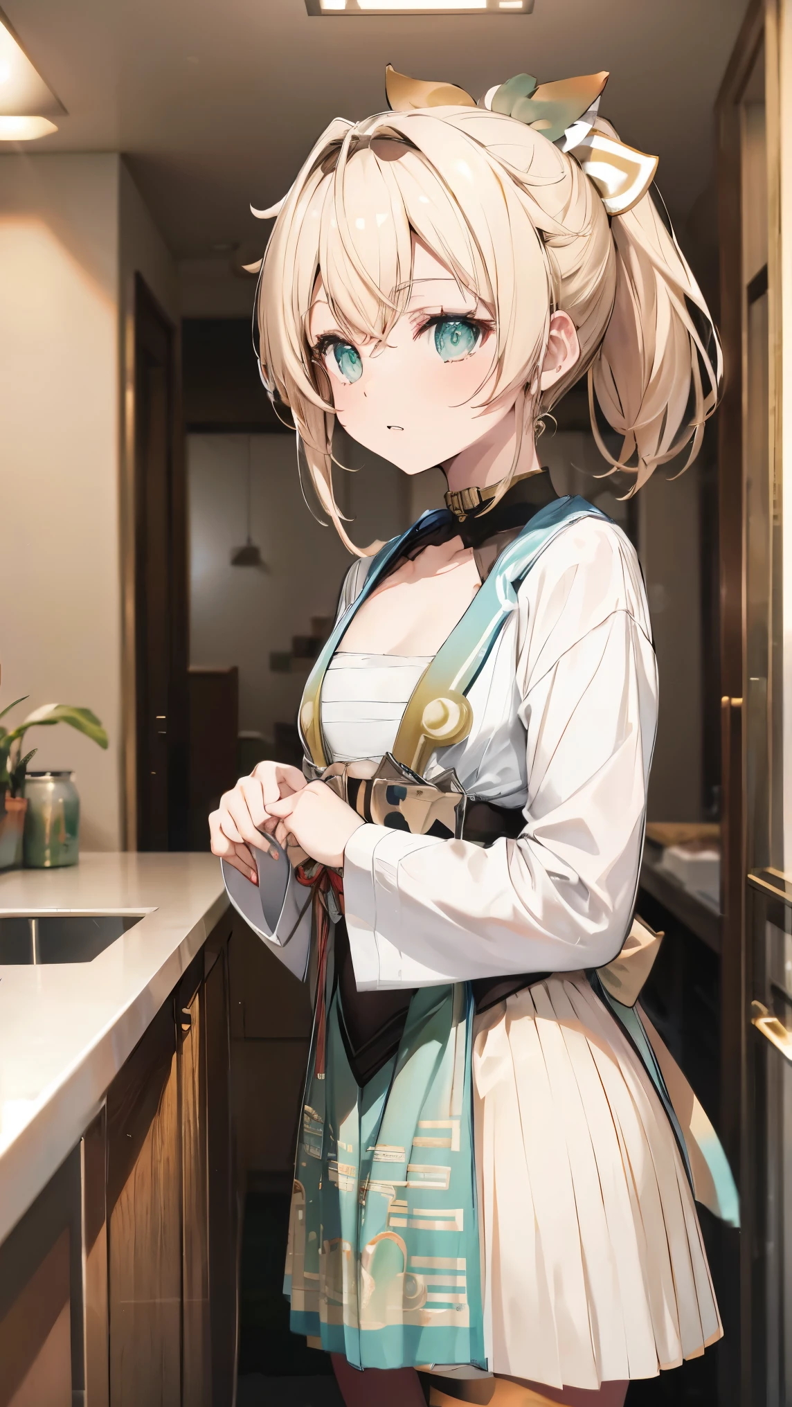 zori，glass，Long-haired girl，Vacated，Light，HD beauty CG