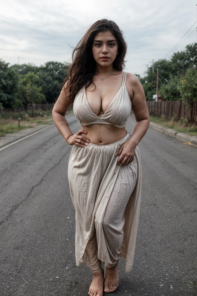 Indian women, poor, slums, old brown saree, ripped clothes, slum, humongous tits,strous tits, unrstically big tits, sli massive ass, very wide hips, st chain