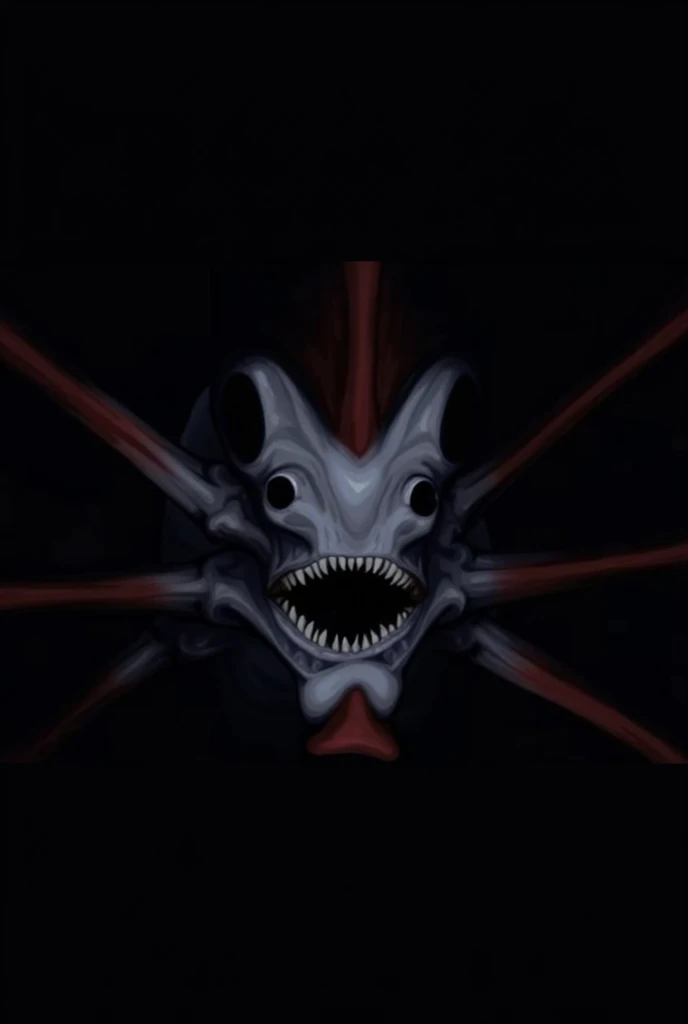 living flesh amalgam, multiple eyes, Eyes, staring at camera, Monster
