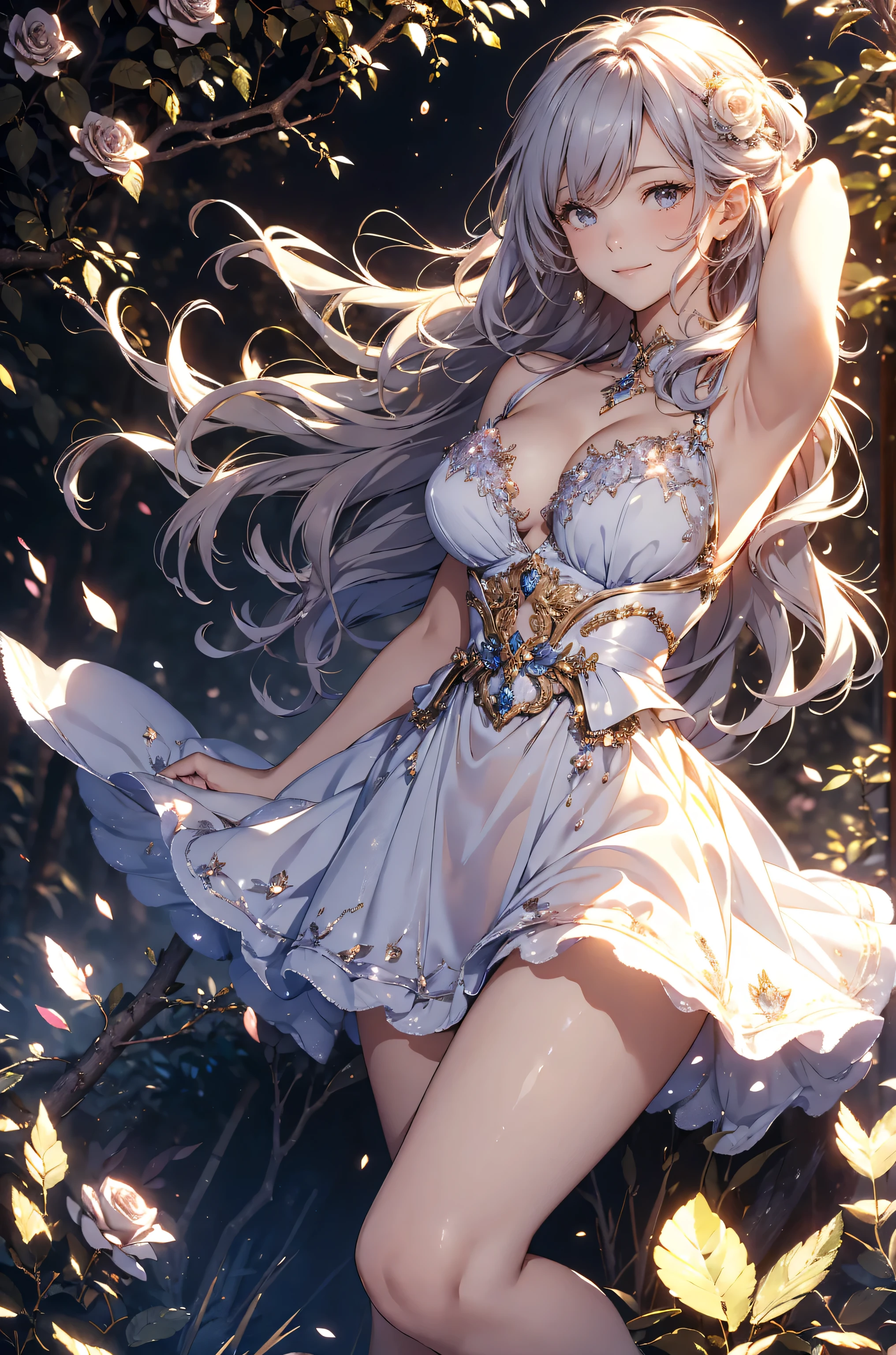 top quality mysterious in another dimension、(cowboy shot) ERO 1 WOMAN cute smile!smile! gentle gaze , Beautiful eyes 、、 Chest 130 Beautiful Constriction 、waist lineセクシー strongest 、 Beautiful Brown Skin 、、 music Healing Simple Composition flower、 Beautiful beautiful nature 、 with a beautiful rose hedge in the background
Keep it simple Beautiful Sparkle 、Long silver hair、(( open her legs))、 Strongest Beautiful Decorative Dress 、 Relaxed Atmosphere 、 petals、 open 、 The crotch can be seen from under the leg Beautiful Young Body 、 Stretch Your Legs 、 big boobs、like々Fresh skin, 、Beautiful and fantastic、、 Sparkle, high definition depiction , realistic fantasy beautiful illuminated light、Romanticism,,