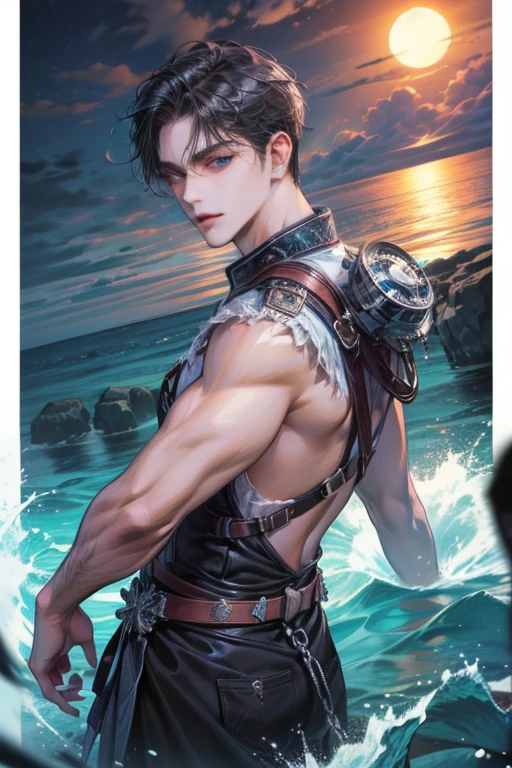 Worrier at battle, real body shape, fantasy world , battle , change background asthetic, cute , 8k quality, realistic, divine, cyberpunk