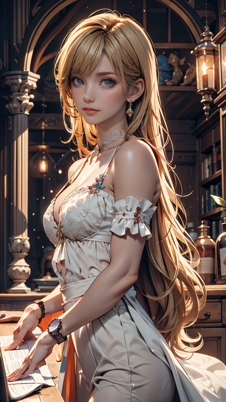 Paris at the beginning of the 20th century, Countess Cagliostro , Unusual female thief, Elusive, Female boss of the bandit gang, Beautiful blonde, A white woman with blue eyes is standing there., A fantastic atmosphere, Between dream and reality, Beautiful Platinum Blonde, very fine and beautiful eyes, Beautiful and delicate blue eyes, Translucent white skin, Rosy lips, Very sharp beauty, Noble and elegant beauty, Appearance of an aristocratic woman from a prominent family in the early 20th century, pretty much beautiful face, Captivating woman, Very stylish woman, Elegant and noble beauty, Beautiful and stylish dresses, A woman who looks about 27 years old, Five fingered hand, Lots of flowers, Gorgeous and luxurious, photograph：Pamela Drew, tumbler, Minimalism, Nicole Kidman, portrait of Nicole Kidman, young Nicole Kidman, wonderful芸術, actor, Nice, Oscar winners, Charlize, Breathtaking art, Hollywood actress, Claudia Schiffer, Chen Yifei, Female painting, Lots of flowers, Vivid and colorful paintings, Glamorous and luxurious, Chen Yifeiに影響を与えた作品, Works that influenced Francesco Hayes, Inspired by Hendrik Terbruggen, Jean＝Works that influenced Auguste Dominique Ingres, Works that influenced Liu Jun, Jean＝Works that influenced Auguste Dominique Ingres, artwork in the style of Switzerland, by ヤン・J, Switzerland, Beautiful Art UHD 4K, Detailed painting 4k, Beautiful digital art, Beautiful artwork illustration, Switzerland masterpiece, By Chen Yanjun, Lee Song, Highest quality, The perfect angle, Perfect composition, Best Shot, Official Art, Cinematic Light, Figurative art, Beautiful and expressive paintings, Beautiful artwork illustration, wonderful, Cool Beauty, clear, Muromachi Fantasy, mysterious, Highest quality, Official Art, Extremely delicate and detailed painting style, Beautiful and subtle effects, Elegant and beautiful painting art, The pinnacle of painting beauty, Perfect light, Perfect composition, The perfect angle, Perfect subject, Best Shot, women only, Sharp contours, Face close-up