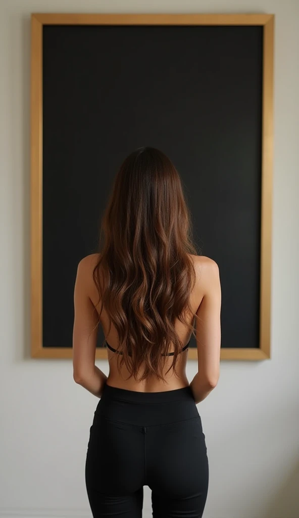 Two 12 year old high school girls, very long hair like Rapunzel, flower crown on head,princess face,innocent,tender,totally naked without clothes ,erect nipples,big breasts, thin waist, long and shapely legs, bracelets on the wrists, Habitación de choza of wood rural,a gatas arriba de la cama rústica of wood,dresser with mirror,of wood, florero arriba de buró of wood,ultra detailed, 8k quality (views from behind) hyperrealistic