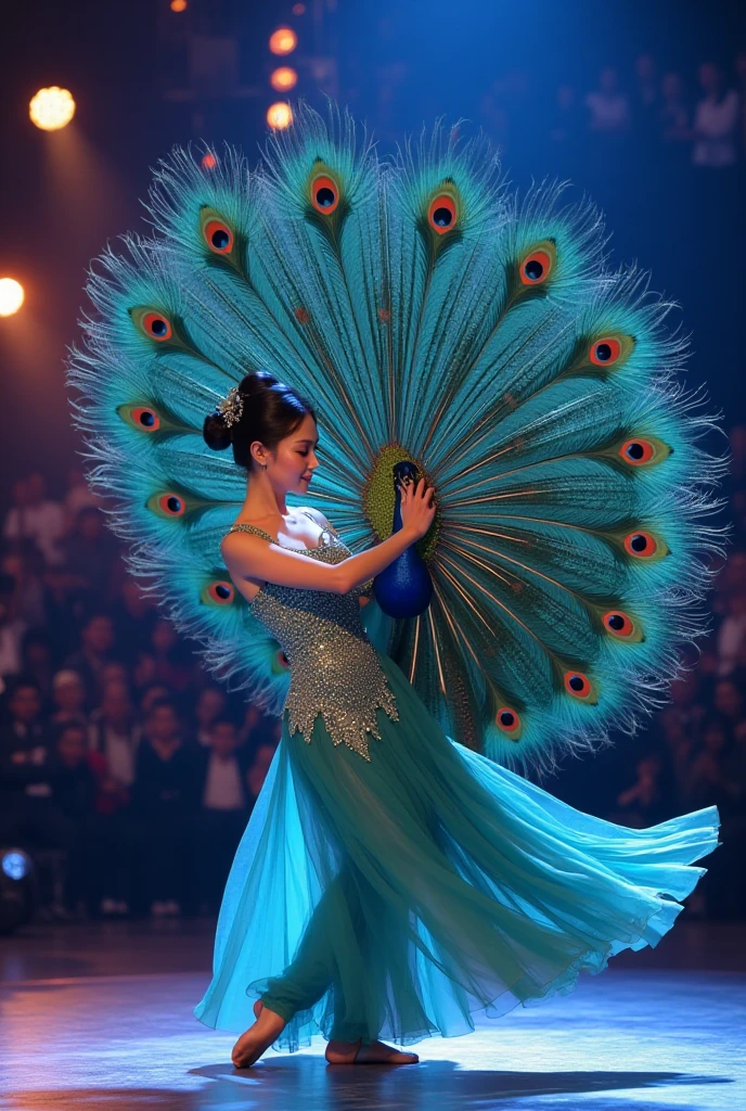 Peacock dance