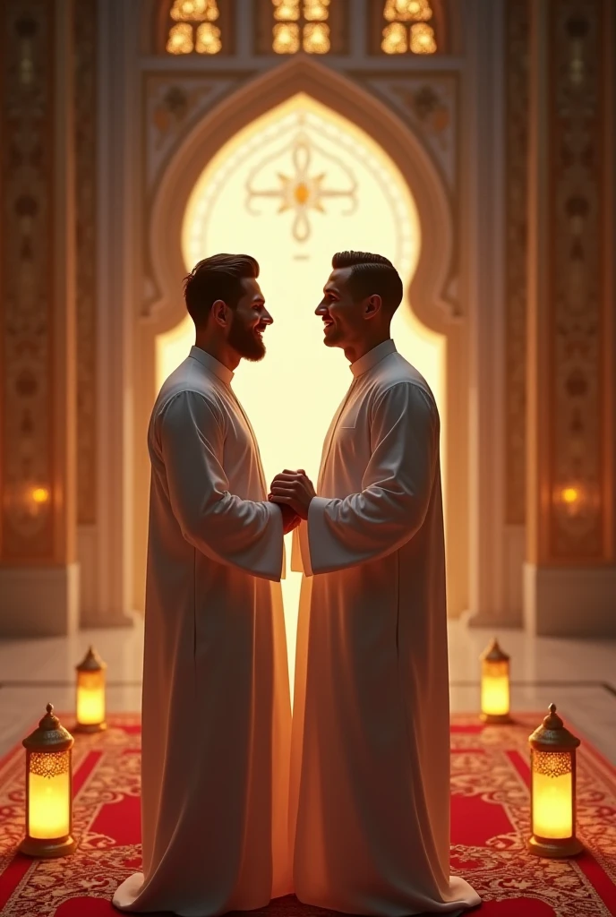 Photo of Pope believing in Prophet Muhammad and converting him to Islam