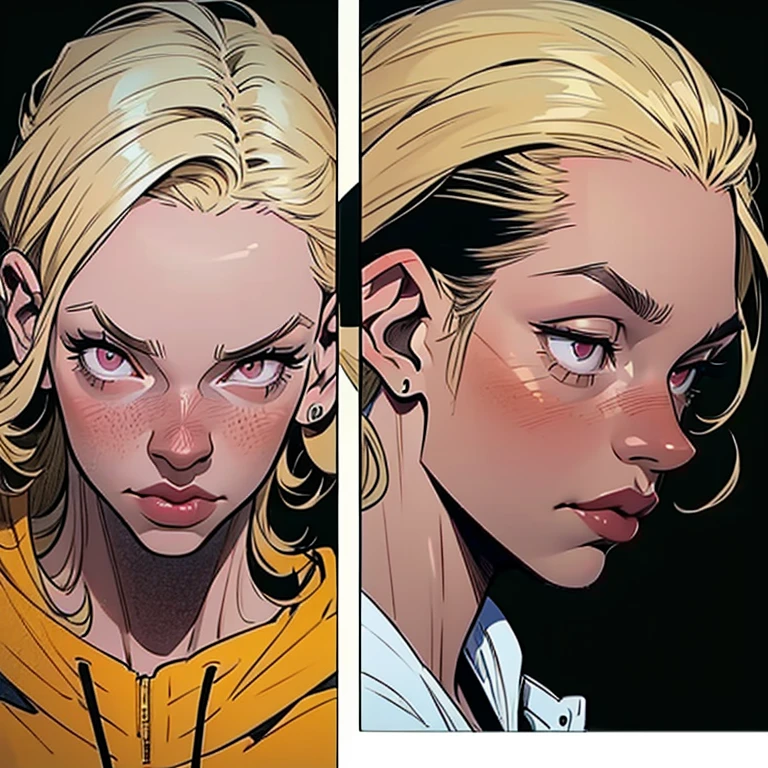 estilo de desenho animado:1.2), estilo Cartoon Atriz Yvonne Strahovski Mulher Imagem de desenho animado de uma mulher , roupas sensuais , garota super fofa, cartoon style illustration, estilo de arte dos desenhos animados, estilo de arte dos desenhos animados, digital illustration style, design de personagens altamente detalhado, arte digital detalhada fofa, City fan art, design de personagem retrato, beautiful digital illustration, retrato de alta qualidade, arte em quadrinhos, retrato do design do personagem, Buso com fundo branco, no clothes and medium breasts, female character from the Lord of the Rings cartoon style
