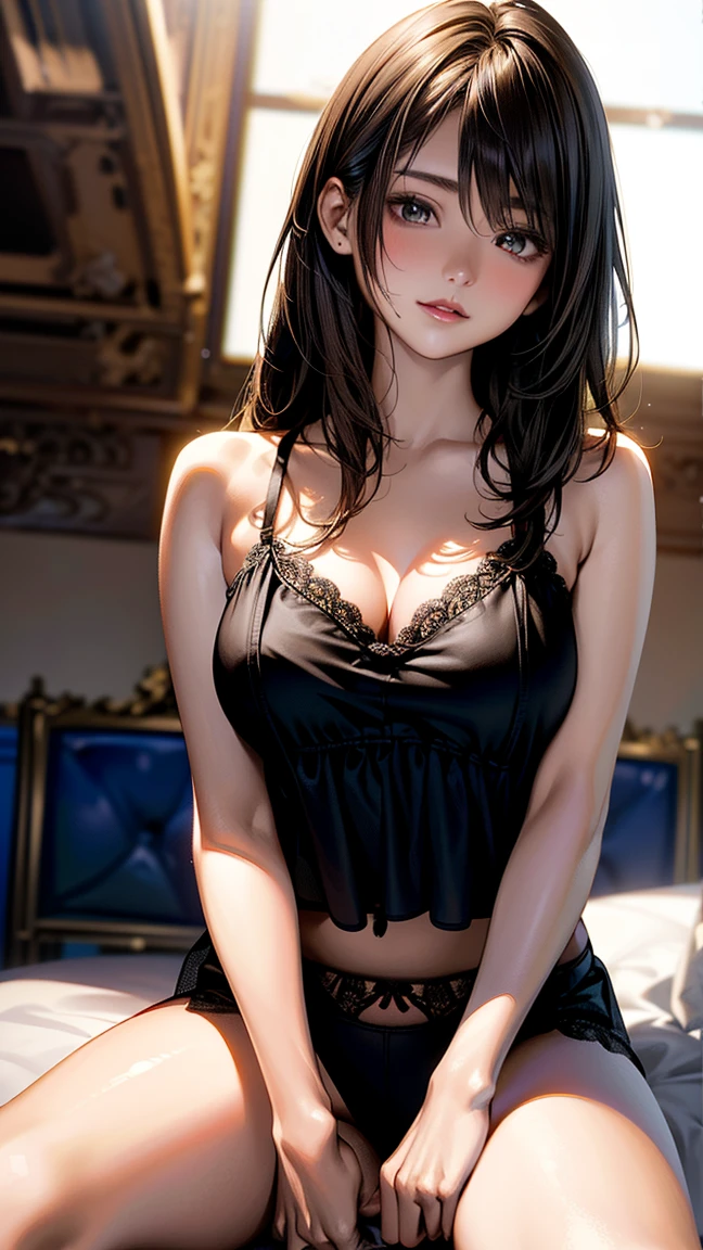 (masterpiece, Highest quality), (Ultra-high resolution, 8k RAW photos, Photorealistic:1.5, Fabric Shading, Thin contours), Beautiful mature woman preparing a tea party in the garden, (Tea set, you can, Tea cup, Some cakes on a plate), Gothic Table, (伝統的なダークブラウンのMaid clothesを着用, Maid clothes:1.2, Long Flared Skirt, apron), tall and leggy, Long white hair, Wearing borderless grass, (Mature Woman:1.5, 28 years old, alone), ( Tight waist), (Long white hair, Hair on one eye, Updo, Side Lock, Asymmetrical Hair, Wavy Hair), (Bright Eyes, Fine grain, A face with attention to detail, perfect face shape, Bloodshot eyes), (A seductive smile, Half-close your eyes), (Looking at the audience:1.3), (Dynamic Angle, Thigh focus, From side to bottom:1.2), ((Correct Anatomy:1.5, The right move)), (Ideal body proportions), Outdoor, Glass Garden, ((Garter Stockings))((black thong))