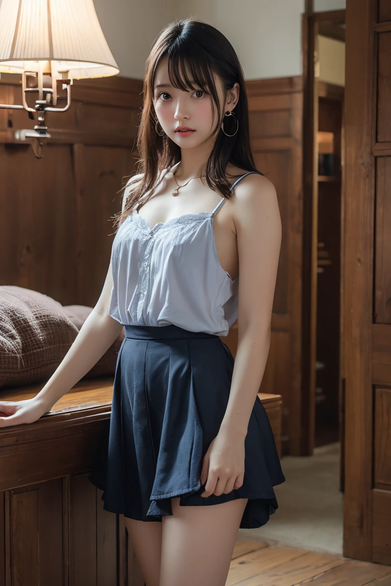 hightquality、​masterpiece、ultra res、cute girl face、kitchin、barechested、pinafore、Naked apron、full bodyesbian、Famous actresses of Japan、very beautiful face