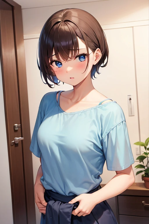yorihime nao, glasses, hairclip,((black hair:1.5)),
BREAK ((blue tank top and shorts:1.5))
BREAK changing room, lockers,
BREAK pose, hand on hip,
BREAK (masterpiece:1.2), best quality, high resolution, unity 8k wallpaper, (illustration:0.8), (beautiful detailed eyes:1.6), extremely detailed face, perfect lighting, extremely detailed CG, (perfect hands, perfect anatomy), sit in bed,