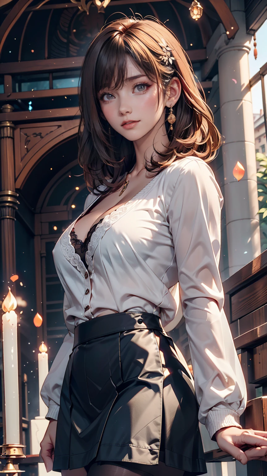 (Very detailed CG ユニティ 8k 壁紙,masterpiece, Highest quality, Very detailed),(Best lighting, Best Shadow, Very delicate and beautiful),floating,High saturation,Blonde+blue eyes:1.2,Gloomy Gothic Landscape, Long Hair, Gazing into the distance. (長いブロンドの髪と輝くblue eyesのゴシック照明を持つ美しい女の子)
