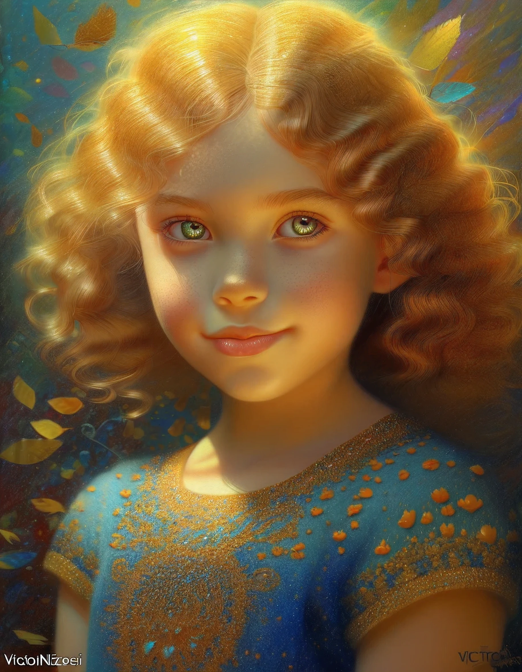 young girl, творческая импровизация (Created by Victor-Nizovtsev)