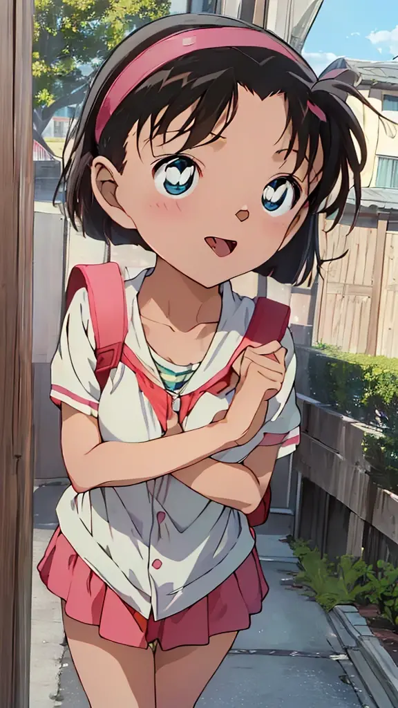 (Ayumi Yoshida)masterpiece, Highestquality, Very detailed, 1 cute girl (10 years old, child), Brown Hair, Shortcuts, blushする, Absurd, Shining Eyes, lure, 丸いface, Short stature, Hair on one eye, 学校Sailor suit, surprised, White panties, Lift up your shirt, Cinematic lighting、top-quality、1 high school girl、Black Hair、Walking through a residential area in Europe、Eyes from below、astonished face、Please open your mouth wide、Eyes Wide Open、(White panties)、Lift up your skirt、green 、Sailor suit、Cinematic lighting、top-quality、1 high school girl、Black Hairの、Walking through a residential area in Europe、Eyes from below、astonished face、Please open your mouth wide、Eyes Wide Open、(White panties)、Lift up your skirt、白いブラトップとパンティーを着たwomanのアニメWind画像, Enchanting anime girl, maAlso kitagawa fanart, makoto shinka, Also, , anime Highest girl, Sexy pose, Smooth anime CG art, Asuka suit under clothes!, Kschaert Krentz Key Art Feminine, Ayaka Genshin Impact, Zerochan Art, White panties,Camel Toe,whole body,White Pantyhose,squat,Panty shot,å©•ä¸,One girl,star earAlsogs,alone, Blonde,Braiding,Medium Hair,bangs,bright瞳,Brown eyes,Hair between the eyes,White Eyes, Metal collar,Neck ribbon,White shirt,Black Ribbon,Center frill,corset dress,green dress,Long sleeve,Frilled Skirt,Medium chest,clavicle,笑face, blush, Mary Jane,Outdoor,Grass,Wind,Wind lift,Fallen leaves,, Amazing visuals, High resolution,masterpiece,Highest quality,, 16 years old,若いwoman,Beautiful fingers,Beautiful long legs,Beautiful body,Beautiful Nose,Beautiful character design, Perfect Eyes, perfect face,Expressive eyes, Official Art,Very detailed CG ユニティ 8k 壁紙, Perfect lighting,colorful, bright_front_face_Lighting,Shiny skin, (masterpiece:1.0),(Highest_quality:1.0), 超High resolution,4K,Super detailed, (一人のwoman)、(masterpiece)、(Highest qualtiy)、(Super detailedな)、(High saturation)、(CG illustration)、((Full Angle))、woman, 16 years old、Delicate beautiful face、(red blush)、(Wavy long hair、Dark Blonde)、(Disheveled Hair)、((Shoulder top))、See-through clothing:1.3、((Black Stockings))、(Pink lace panties)、(Dark green pleated skirt)、(Nippleedium sized breasts,、((looked back))、(床に座るwoman)、The Highest lighting、Simple back, (Perfect hands, Perfect Anatomy),