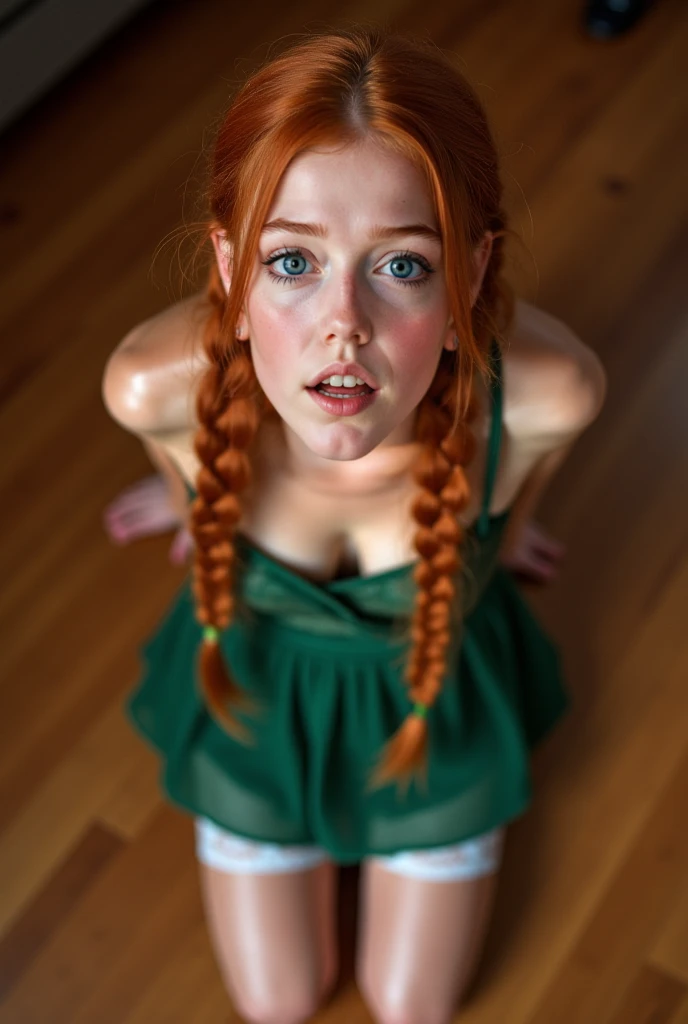 nsfw, nude, ., twenty year old woman, text "CIVITAI", <lora:Hegre-Nude_woman-000001:1>, Penelope Milford mixed with Anissa Jones mixed with Ami Kawai, woman, red haired, french braid hair,, Photograph by Ugo Mulas,, Theatre Academia, sailboat,, blue, violet, lime green, cowgirl outfit, Doeskin, cracked ,, movie still, Historical Genre, <lora:Vintage_Street_Photo:1.0>, sexually suggestive, hands on hips ,, eyes rolled back, leaning,, side view, paint ,