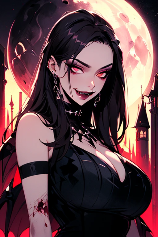 (Masterpiece, Best Quality:1.2) "Zombie, Sexy zombie, Sexy anime style, Charming, Charming, Big breasts", Scary graveyard background with other ghosts around. With the style of a top portrait painter.