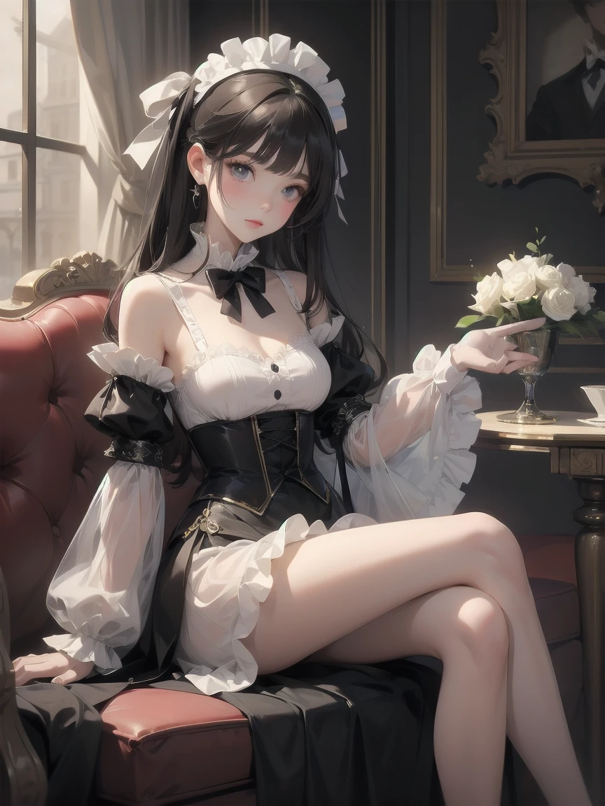 ((Highest quality)), ((masterpiece)), (detailed),Quiet Night