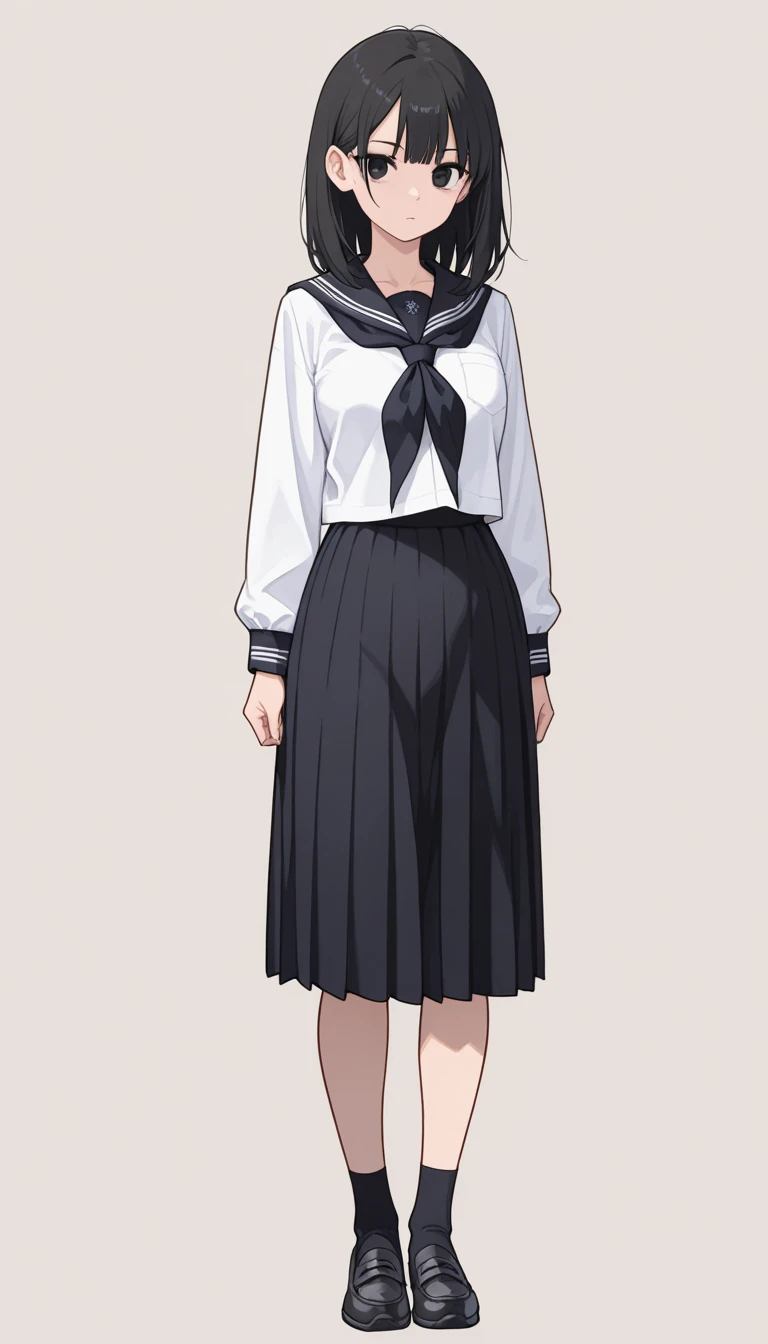 Himiko Toga in black mini skirt black fishnet stockings (fully illuminated)