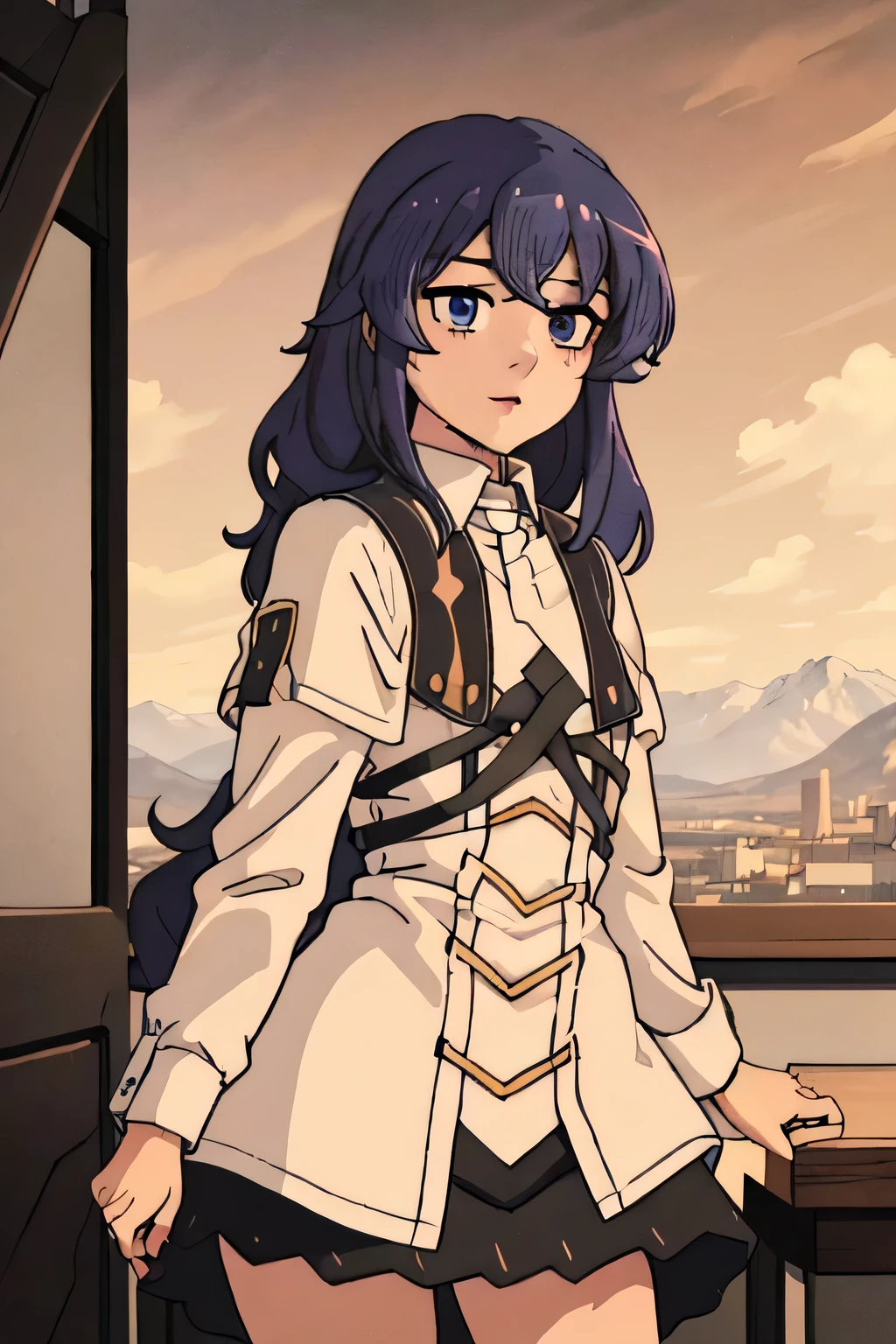 anime image of a woman with a skeleto, female death holding a cocktail, guweiz, artwork in the style of guweiz, albedo from overlord, saint skeleton queen, albedo from the anime overlord, guweiz masterpiece, guweiz on pixiv artstation, trending on artstation pixiv,1girl, Solo, High Resolution, no nudity, no suggestive poses, no explicit content, no NSFW, no sensitive themes, no controversial topics, no violence, no gore, no dark imagery, no inappropriate content, no partial clothing, no provocative elements, no sexualization