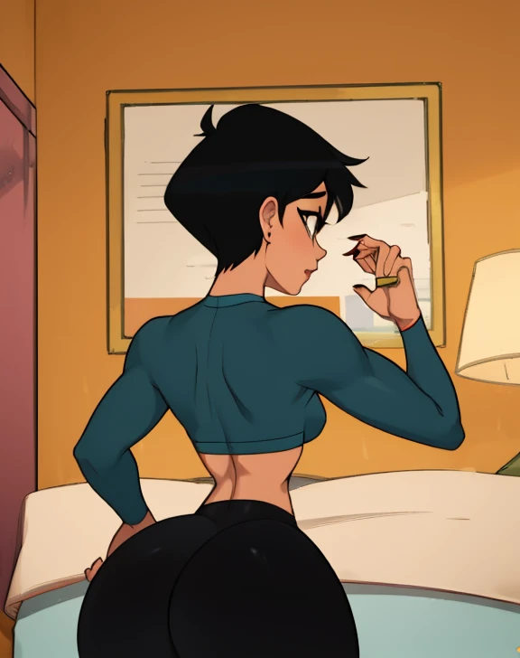 Ninja ass girl