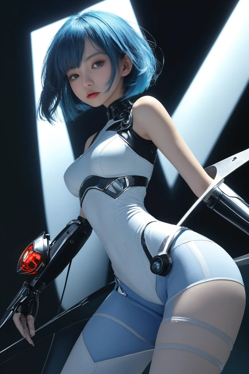 Lora realistic blue eyes