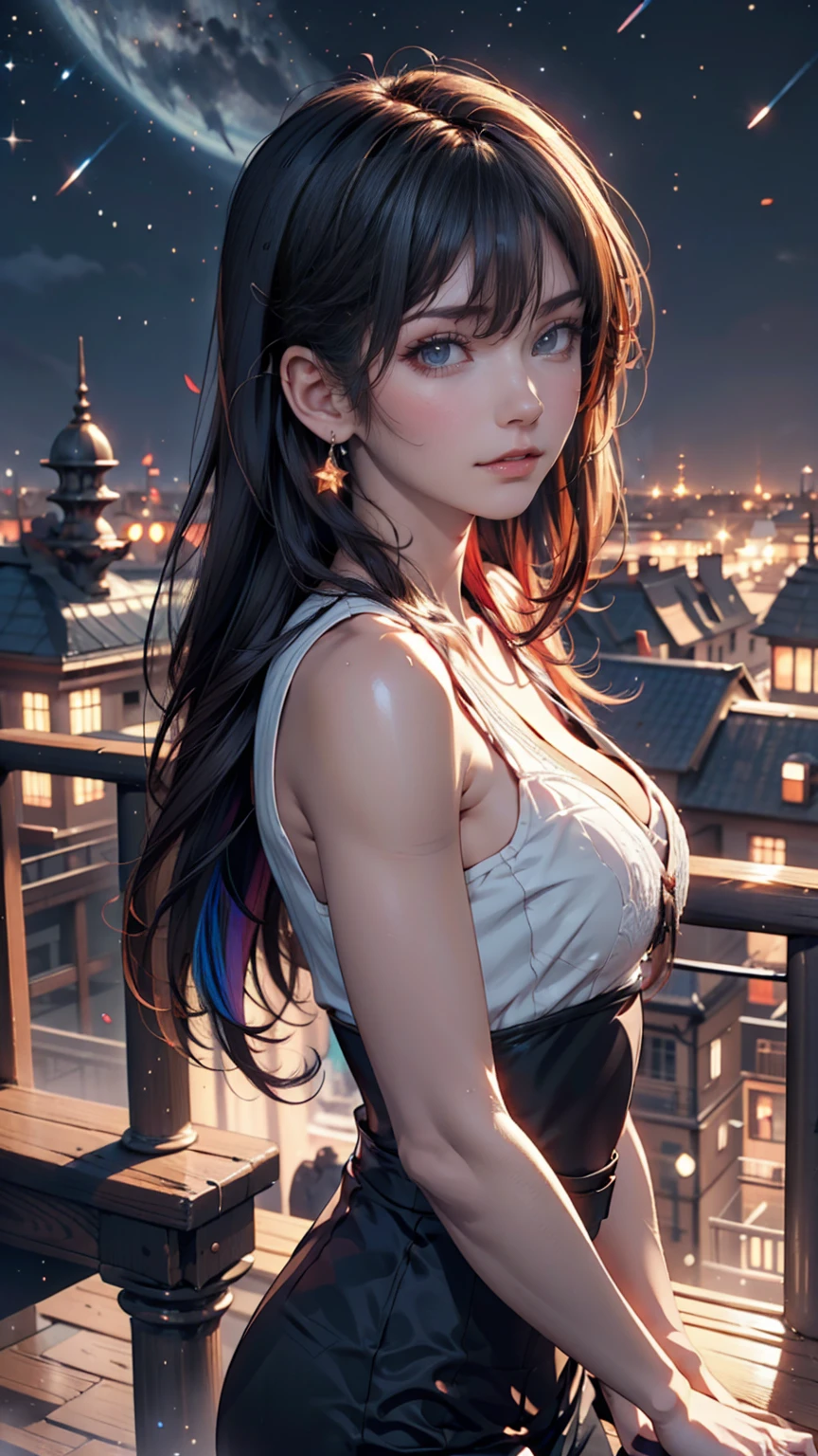 (hyperrealistic), (illustration), (high resolution), (8K), (extremely detailed), (best illustration), (beautiful detailed eyes), (best quality), (ultra-detailed), (masterpiece), (detailed face), solo, (dynamic pose), 1 girl, 18 years old, student, red and black curly hair, freckles, big breasts, blue eyes, chinese girl, small and cute, round face, beautiful and moving, nsfw --auto --s2