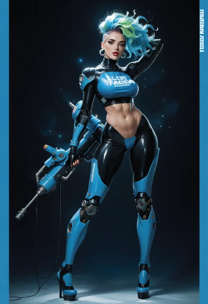 One wears、Close-up of woman holding two guns, Mechanized female soldier, Inspired by cold plum, Echoes of Overwatch, Valkyrie-style character, Sigma Female, Science fiction female characters, Mechanized Warrior Girl, Sci-fi skin, Overwatch&#39;s Trash Queen, As an Overwatch character, As an Overwatch character, Heroic character