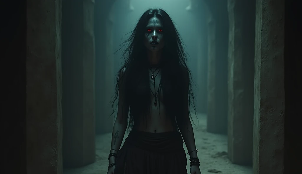 Indain Dayan ghost lady horror image