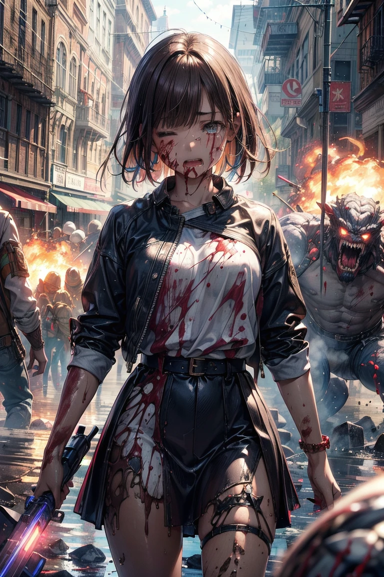 midnight、pandemic、resident evil、T-Virus、☣️、Zombie Virus、Grey Flesh、Slit Mouth Zombie、Torn clothing、Blood at the mouth、Breakdown of reason、