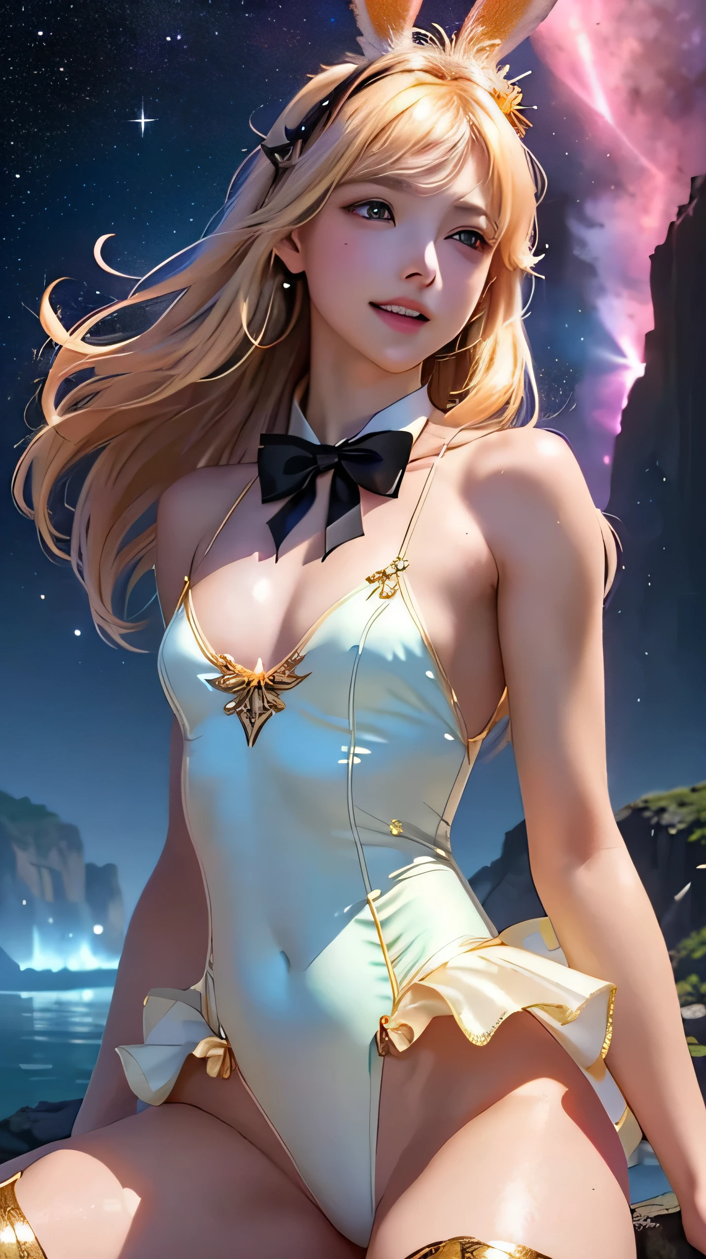 (sailor moon), White and golden tones outfit, skirt with border golden stripe, elemental_mage, (blonde twintail hair), leg oppened:1.6 and lifted, forehead v style gemstone_tiara, [ holding green floatin orb_of_power:10], diamond falling, iridescent ([choker:magical trim:0.4]:1.7) radiating on ([elemental pauldron:spellbound shoulder:0.4]:1.5), forehead, channeling, prismatic eyes, floating_island, short elemental_staff, [ombre, elemental_braid:0.1], [gloves high, magical_grimoire, enchanted_skirt plisada:0.4],long white cape, one leg lifted, in action. (Open legs:1.4), golden border on shoulders and heels.
(__views__:1.2),
__body-parts__,
Expressive Hues, Vibrant Palette,Dynamic Brushwork,sharp focus,
