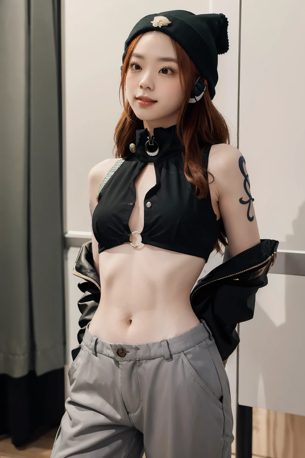 (Best Quality, 8k, 32k, Masterpiece, UHD: 1.3), Attractive Chinese Female Photo, A Girl, (Big: 1.0), Abs, Perfect Figure, (White Shirt: 1.1), Super Detailed Face, Detailed Lips, Fine Eyes, Double Eyelids, Wearing Yellow Miniskirt, Blue Hair