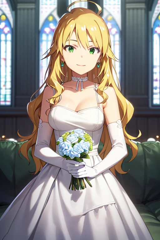score_9, score_8_up, score_7_up, score_6_up, source_anime, BREAK 1girl, solo <lora:aiswallenstein-pdxl-nvwls-v1:1> ais wallenstein, wedding veil, wedding dress, frills, elbow gloves, smile, expressionless, holding bouquet, sunset, tears in eyes