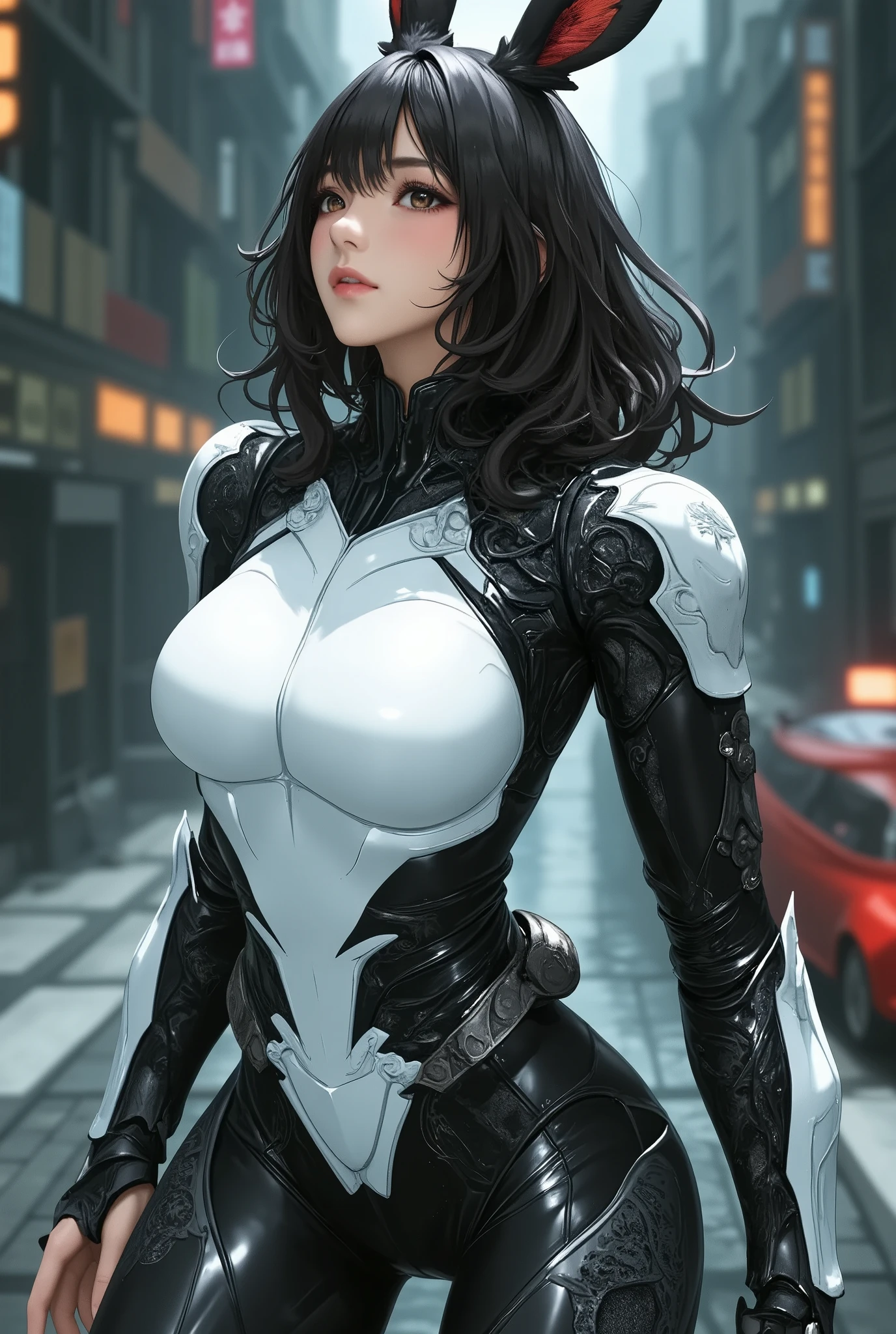 (masterpiece, best quality), 1lady, solo, (white Scales, scaly body:1), black hair, red eyes, (art by Adam Hughes, zdzislaw beksinski, dariusz zawadzki, giger, frank cho), (big breasts:1), (naked:0.09), (dimple:1), (harpy, claws, feathers:1), mythical Greece, perfect limbs, elegant hands, beautiful detailed face, detailed eyes, detailed lips,