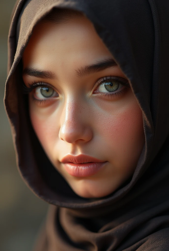 Tight hijab girl