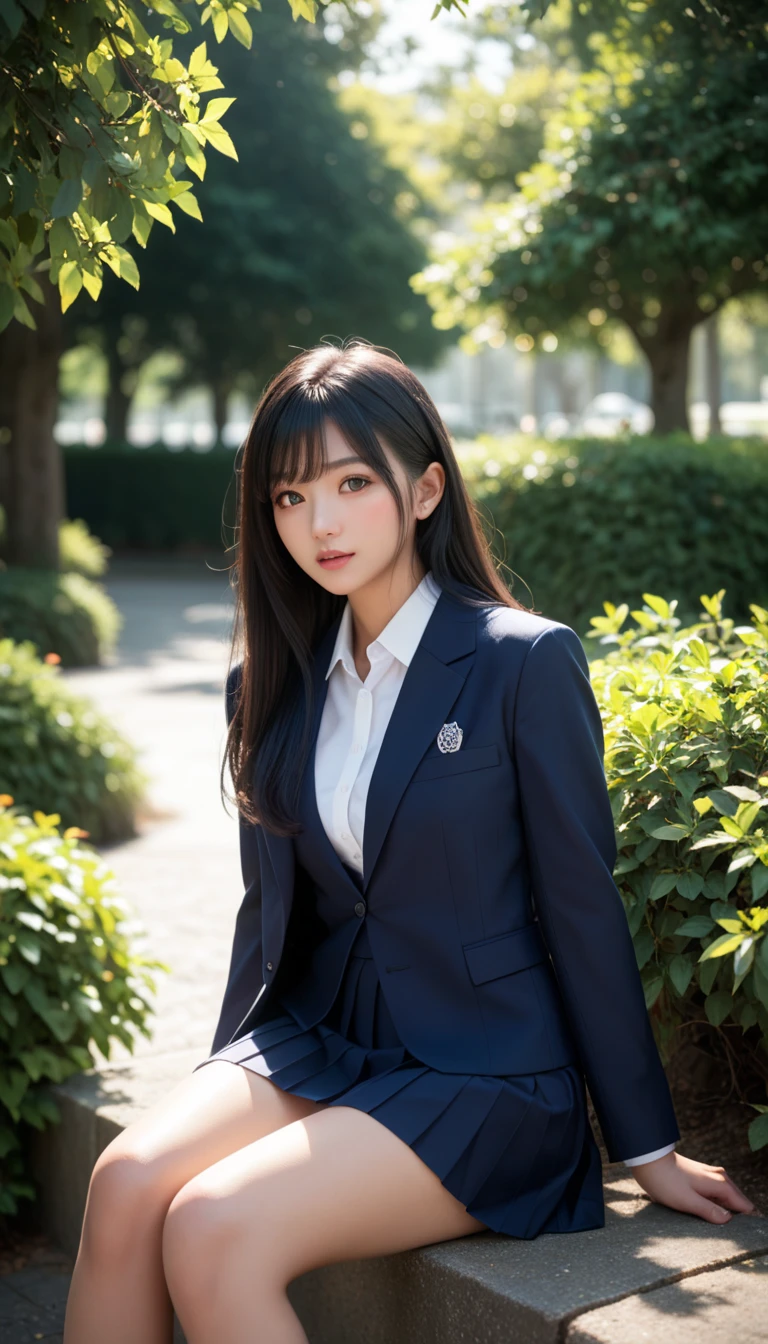 masterpiece、Highest quality、Very detailed、An illustration、Beautiful details、One Girl、cute、Detailed landscape、Library Background、Beautiful Hairstyles、Perfect Anatomy:1.4,4K resolution,((In a suit)),Smiling,(Ultra-realistic), (最高のAn illustration), (Increase the resolution), (8k), (masterpiece), 1 girl, ((The front hair is up)), Slender body, Smile,(Slender girl),(Slim girl),Virtual Girl Lynn