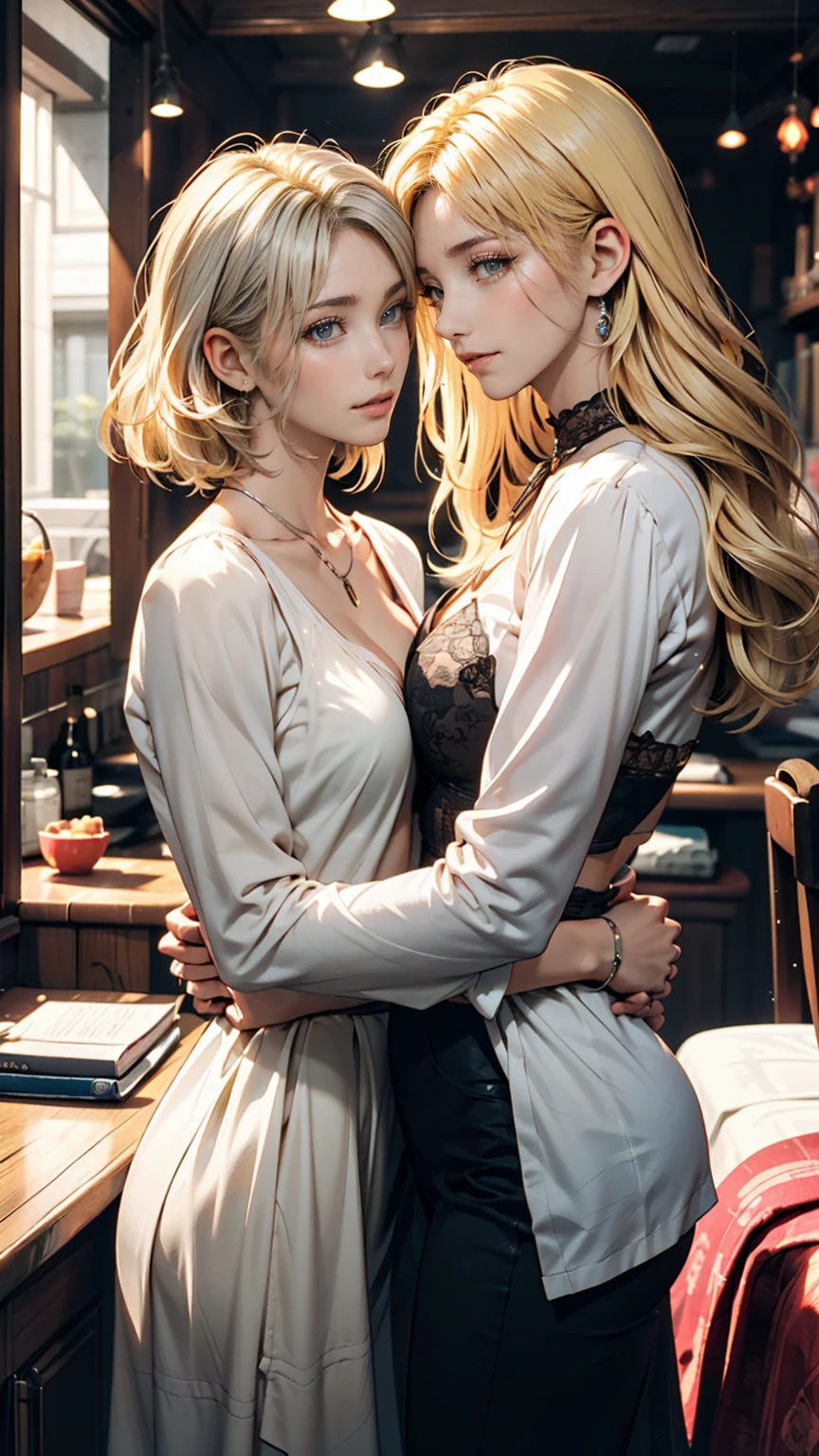 (a realistic scene of a boy and a girl in a sexual moment)

(best quality, highres:1.2), ultra-detailed, (realistic:1.37), HDR, studio lighting, (vivid colors:0.9), (bokeh:0.9), (sharp focus:1.1)

(oil painting, expressive brushstrokes, detailed textures)

(a boy and a girl engaged in sex in bedroom)

(the boy with disheveled blond hair, strong facial features, intense gaze)

(the girl with seductive blond hair, alluring lips, captivating eyes)

(both in their early twenties)

(the boy stands with his pants down, and intimate part penetrating the girl)

(the girl sitting on top of him in the bad, her legs spread)

(the boy and girl passionately embracing each other)

(the room bathed in warm, golden light)

(the atmosphere filled with desire and anticipation)

(romantic background music playing softly)

(a sense of spontaneity and passion in their body language)

(attention to the small details of their clothing and surroundings)

(a short skirt on the girl, revealing her beautiful legs)

(whispered words of love and longing)

(sensual and intimate facial expressions)

(their connection depicted through their intense eye contact)

(a side view, showcasing the depth and perspective of the scene)

Note: The prompt represents an erotic scene and may not be suitable for everyone.