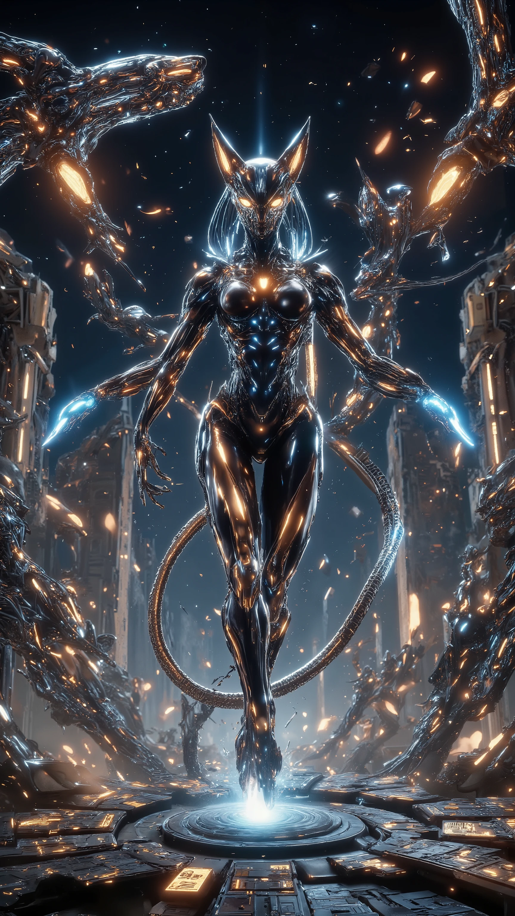 ancient Egyptian mythology Sphinx cat lady {x} design a super commercial blockbuster movie-grade promotional edition super beautiful giant poster designed by a gorgeous Hollywood master。( Using Real Physical Engines ,The ultimate use of screen space ,Using a unique and unique design ,by镜头语言隐喻、Metaphor 、 Ancient Egyptian Mythology Sphinx Form Cat Girl :1.8),(超多花样赛博Fun饰品, Invisibly coding , makes the picture match 14 + review requirements :1.6),( streaming creative action :1.4),Three-dimensional picture tension 。 classic and elegant 、 creative design layout 、 super long body and drastic changes curve 、by几何图形拼接诸多创意要素,by特种镜头多horn度拍摄、 multiple scenes , Clean Picture , bright color ,hdr,(Super real、 super detailed、Super complex,Super-sharp 、 Super Visual Effects Engine secondary rendering 、 super high quality output:1.6)。{(byClassical Aesthetics 主义为基础, characters ,Carefully crafted,by宝石、Metal、Liquid silicone 3D printing,Genetically Modified ,让horn色们的外观拥有超现实调整修正后的视觉效果与realism:1.6), Empress Shemales ,, they always (And elegant、solemn、pride:1.2),by(Integrated 、 precise connection 、 seamless nesting 、Genetically Modified 、 Conceals Mysterious Temple Level Sexual Characteristics and Extraordinary Tension {x} Perfectly Combines Mythical Magic Monster Creatures in Mythology and Legends:horn、tail、Tentacles、Wings、Feather、scale、nail、hoof、Prosthetics、fur、Chitin 、Pattern、Tattoo、, made a gorgeous appearance :2),They have ( super mythical monster queen idol group gathering :1.8),她们常驻咖位主horn群像:(Integrated 完美融合精密嵌套无缝衔接的神话赛博生化雌性半人马,Half man, half horse, half man, half horse :2)、( The enchanting Elder Kraken :1.6) The Mermaid Queen 、( the mythical Sphinx cat lady:1.6)housekeeper、( :1.6) The Phoenix Witch ,( and later rendered :1.6)Ranger Scout 、(charm四射的粉红色魅魔:1.2) The dance troubadour ,( More than five females :1.8)福瑞horn色。 They all have : Super long and beautiful body ,Real skin、 Muscle texture and texture ,Classical Aesthetics 、 Physiological perfection、Ergonomic structure 、 high-tech medical beauty 、 the world's top cosplay 、( Conceals mysterious, masterful sexual characteristics and extraordinary sexual tension :1.6)、Abundant collagen 、 ultra-low body fat percentage 、 golden ratio figure、 multiple complex topography 、Super slim legs 、( super narrow :1.2) ribs and waist 、Beauty、Colorful、 Blonde 、Tear mole、 super sexual characteristics 、, including the Succubus Dancer with an extraordinary sexual tension }。史诗级的宏大制片场景内包含多种horn色和职业服化道,( Ancient Egyptian mythology Sphinx cat lady :1.6),horn色体态呈现出多种高超技艺设计动作,, perfectly blends sophisticated nesting and seamlessly connected cyber-biochemical women , that transcends the limits of reality 、 seamlessly nested with mythological and legendary monster characteristics , and , multi-style architecture , Xia Guang Rui Meng , Piano, chess, calligraphy and painting ,The Legend of Baosha 。shineFire水晶脚环,Hate the sky,charm,超级Dynamic,Smooth movement , Elegant Posture , long whip put away , Illusory Aura ,Chic,Dynamic,New Chinese ornate costume ,solemn感与妩媚反差萌。 partner combination 、interactive、Innocence、shine、 multiple color light 、Fire、 ultimate color control 、Soft 、Ancient、 The Succubus dancer with a grand mood 、Fun、 surrealistic 、Shadow God Map 、、 inspirational idea 、realism、 plot screen 、Prize-winning entries 、 ergonomic creations 。( supergiant giant logo in a blurred starry sky like a meteor:1.6)。<centaur concept>,。