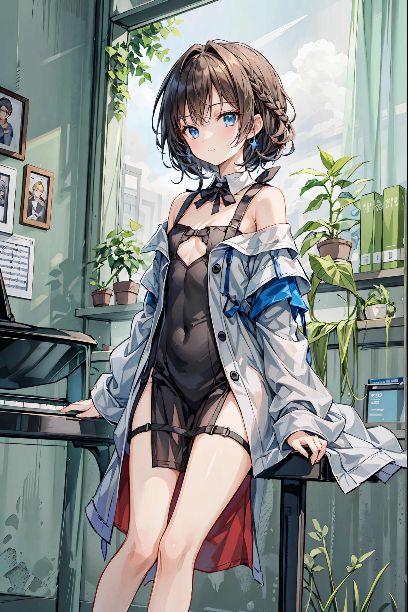 NSFW:1.5,masterpiece, 最high quality, high quality, High resolution, high quality texture, high quality shadows, High resolution, Beautiful details, Detailed CG, Detailed Texture, Realistic representation of face, Realistic, colorful, delicate, Cinematic Light, Side light, Lens flare, Ray Tracing, sharp concentrated, (1 Girl,concentrated:1.3), ( Intricate details, compensate, PureErosFaceV1:0.5), (細部まで美しいdelicateな顔, 緻密で美しいdelicateな瞳, Perfect Facial Proportions, Dense skin, Optimal ratio of four fingers to one thumb, Arms under chest, medium breasts, Wide Hips, Smooth upper abdomen, Tilt,middle hair ,wavy hair , blush ,30 years old,Blue Eyes,Study,Glasses, white cutter shirt,Tight Skirt,black stockings, garter belt,high heels,desk, secretary ,adultery,house wife, ecstasy face,curvy,supright straddle,bich, sweat,missionary,1boy,penis,lying,vaginal, pov,spread legs,sex