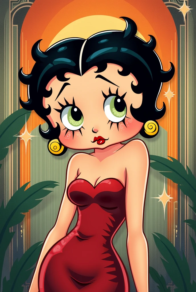 
Betty Boop is a classic animated character from the Talkartoon and Betty Boop film series.. She is known for her seductive personality and unique voice.. Betty Boop was created as a human character, but then it was transformed into a French poodle.