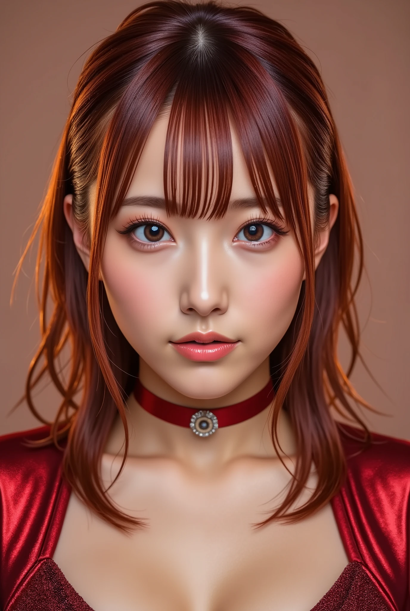 Laugh more, Laugh more,Amazingly beautiful female athletes, Dress Twin Tail Blonde Hair,(Super metallic dress orange red purple blonde hair:1.2), Chic muscular body:1.4,(top-quality、8K、32K、masterpiece、nffsw:1.3),(Photorealsitic:1.4),(The ultra -The high-definition),(Ultra-realistic 8kCG),Raw photography, Half body shot, Beautiful shadow gradient, Colossal tits, Perfect Lighting, Beautiful and well-groomed face, beautidful eyes, Detailed lips, Double eyelids, Red Rainbow Matt Latex Rubber Erotic Hotel lounge natta OrangeRedPurple ,The background is a simple color